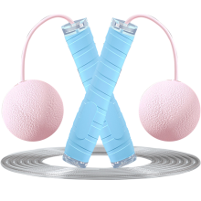 Schnelleres und geschmeidigeres Springseil, professionelles Springseil für Fitness, verstellbare Länge, ergonomisches Design, gewichtetes