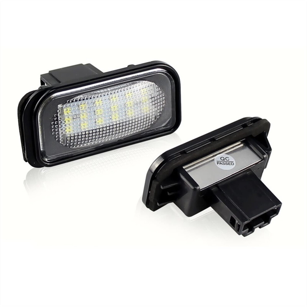 License Plate Lights For Cclass W203 Sedan, Slclass R230, Clkclass W209 C209 A209, 2Piece Set 9001264350291