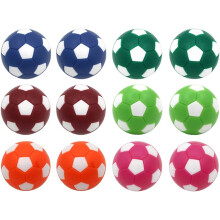 Klassisk fodbolddesign, officielle bordfodboldbolde, livlige farver med fodboldmønster, perfekt til alle slags store borde, lys og smuk