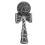 Μίνι παιχνίδι Kendama, σετ Kendama τσέπης με μπάλα και κύπελλο από μασίφ ξύλο, 1