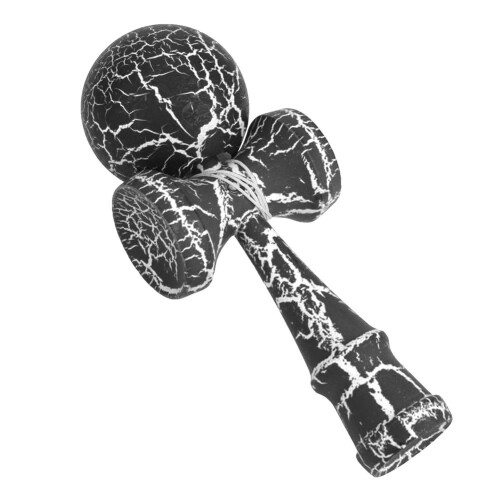 Μίνι παιχνίδι Kendama, σετ Kendama τσέπης με μπάλα και κύπελλο από μασίφ ξύλο, 2