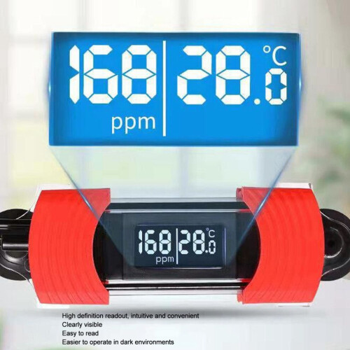 Digital akvarietermometer med hög noggrannhet 0,1 C TDS-detektering 2