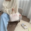 Chic and Convenient Shoulder Bag Showcase Your Personal-White 7