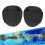 Schwimmtrainingspaddel, schwarz, PP-Silikon, 12