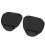 Schwimmtrainingspaddel, schwarz, PP-Silikon, 8