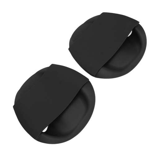 Schwimmtrainingspaddel, schwarz, PP-Silikon, 2