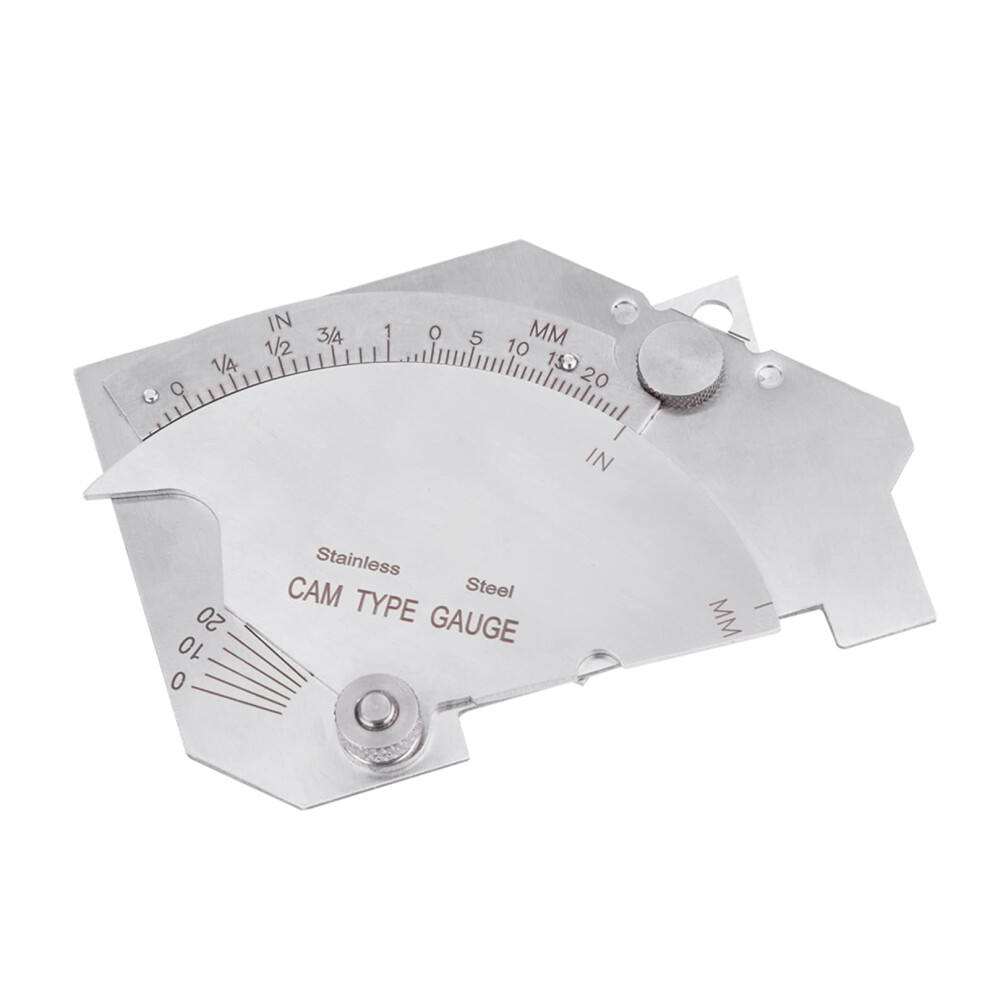 Mg8 Bridge Gauge, Stainless Steel Weld Fillet Joint Throat Measuring Tool For Professionals 9119770189820