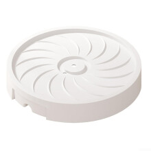Flowerpot Coasters Indoor Mobile Flower Pot Roller With Swivel Casters White