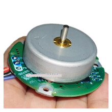 37mm Brushless Fan electronic starter with External Rotor and Dual Ball Bearings 60W Ideal for 1224V DC Fan Applications Motor Speed Controllers