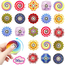 Fidget Spinner 50 Pieces Sensory Toy, AntiStress Gift (MultiColour)