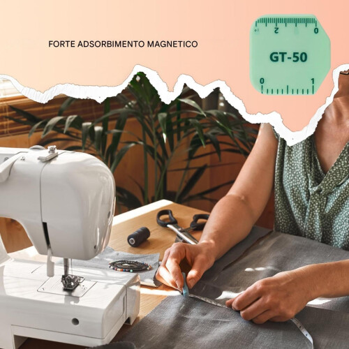HemmerMagnetSeam Guide with Integrated Scale for Precise Sewing  Multifunctional Seam Knife 1