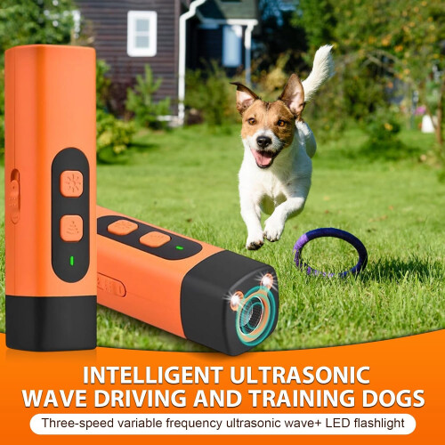 Dog Bark Deterrent Device 3Mode Anti Barking Device With LED Flashlight For Dog Training 1