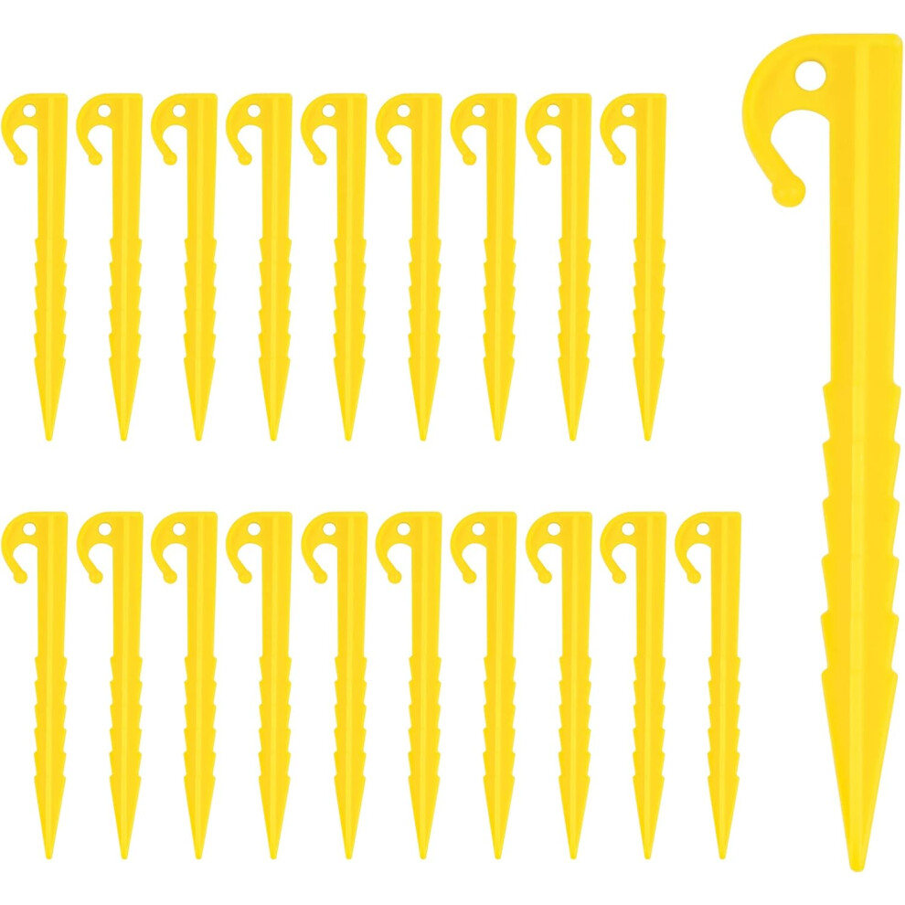 Reusable Ground Anchors, Multifunctional Holes, High Visibility Convenience For Your Next Camping Trip, Designed To Enhance The Setup Process And Ensu 9088816210715