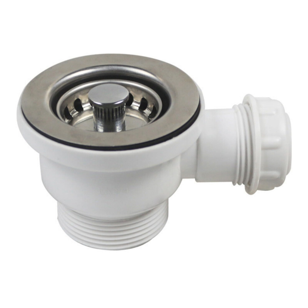 Swivel Sink Drainage Adapter Durable Materials For Overflow Sink Strainer Compatibility Bathroom Accessory 9339159737460