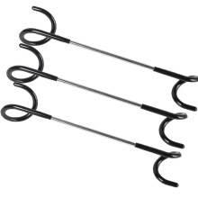 Gancho para lâmpada de exterior, alta resistência à corrosão, acessório portátil para camping que oferece suporte confiável para lanternas e