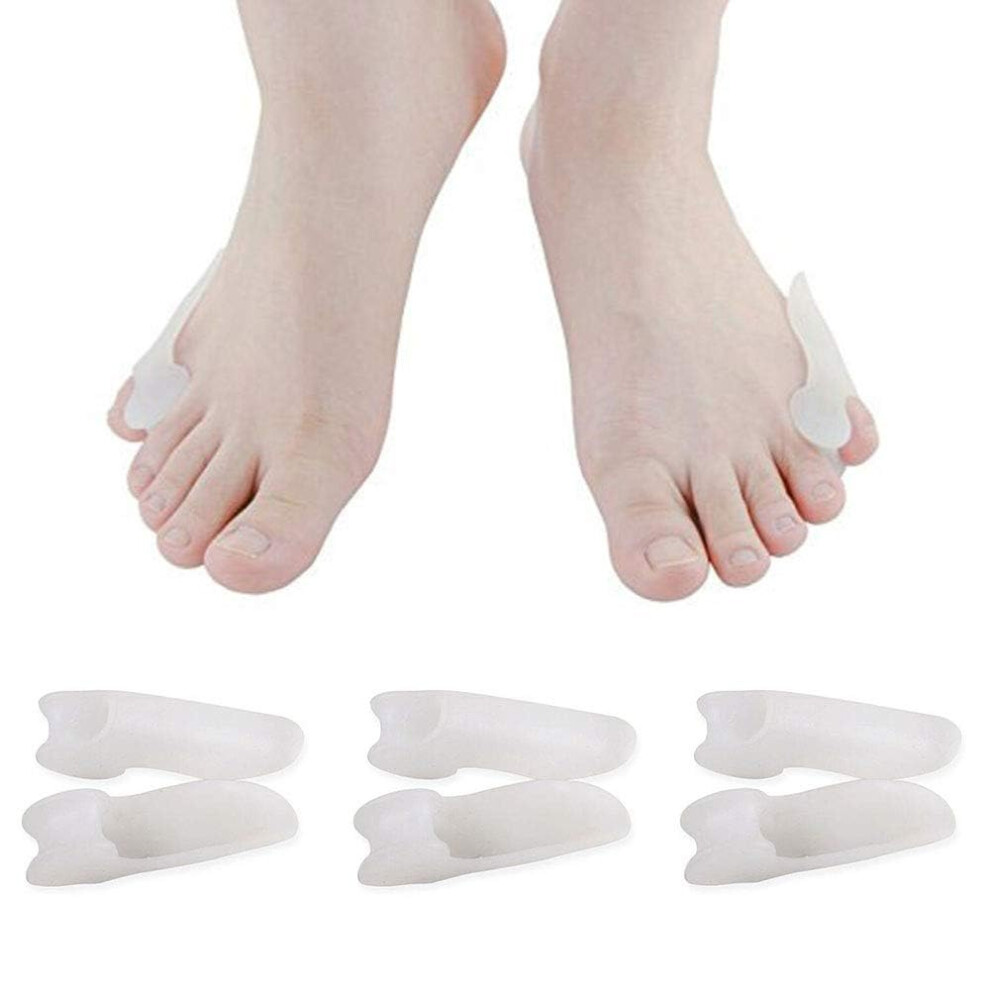 Bunion Aid Corrector Splint  Bunion Pain Relief  Toe Guard  Foot Care (3 Pairs)