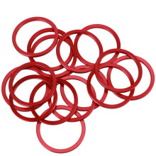 Aluminum Alloy Road Bike Bottom Bracket Gasket, 15pcs Flywheel Washer Spacer Set for Chassis, Steering Wheel and Hub Adjustment 64q18ony0512
