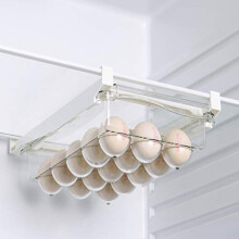 Food Grade Egg & Frozen Vegetables Storage Box For Refrigerator Drawer, Egg Style, Egg Separation & Frozen Organizer