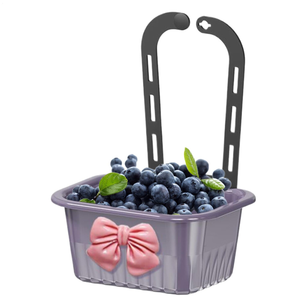 Sink Strainer Basket Faucet Mounted Waste Filter Purple Dish Cloth Soap Tea Leftovers Peelings Scraps Catcher 9119770194046