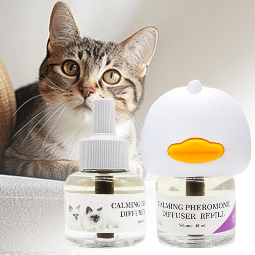 Calming Diffuser for Cats, Soothing Cat Diffuser  Stress Relief, 96ml Natural Relief Spray 1