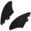 2PCS Surfbrett-Finne, abnehmbare 3