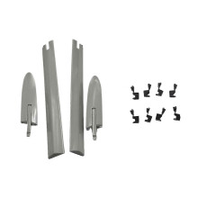 (Gray) 54377184037 Dachklappenabdeckung links recht Clips 54377184047 für E93 335I 430I F83 54377184038
