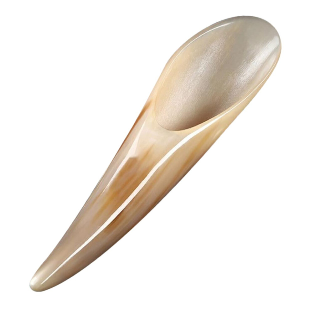 Natural Buffalo Horn Gua Sha Scraper Muscle Roller Stick, Deep Tissue Massage Tool For Trigger Point Therapy Scalp