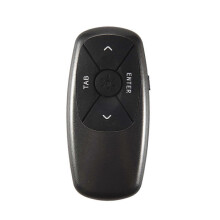 (black) 2.4GHz 100M Wireless Mini-Präsentationsklicker für Power Point Pointer Remote Lautstärke umschalten Flip-Stift