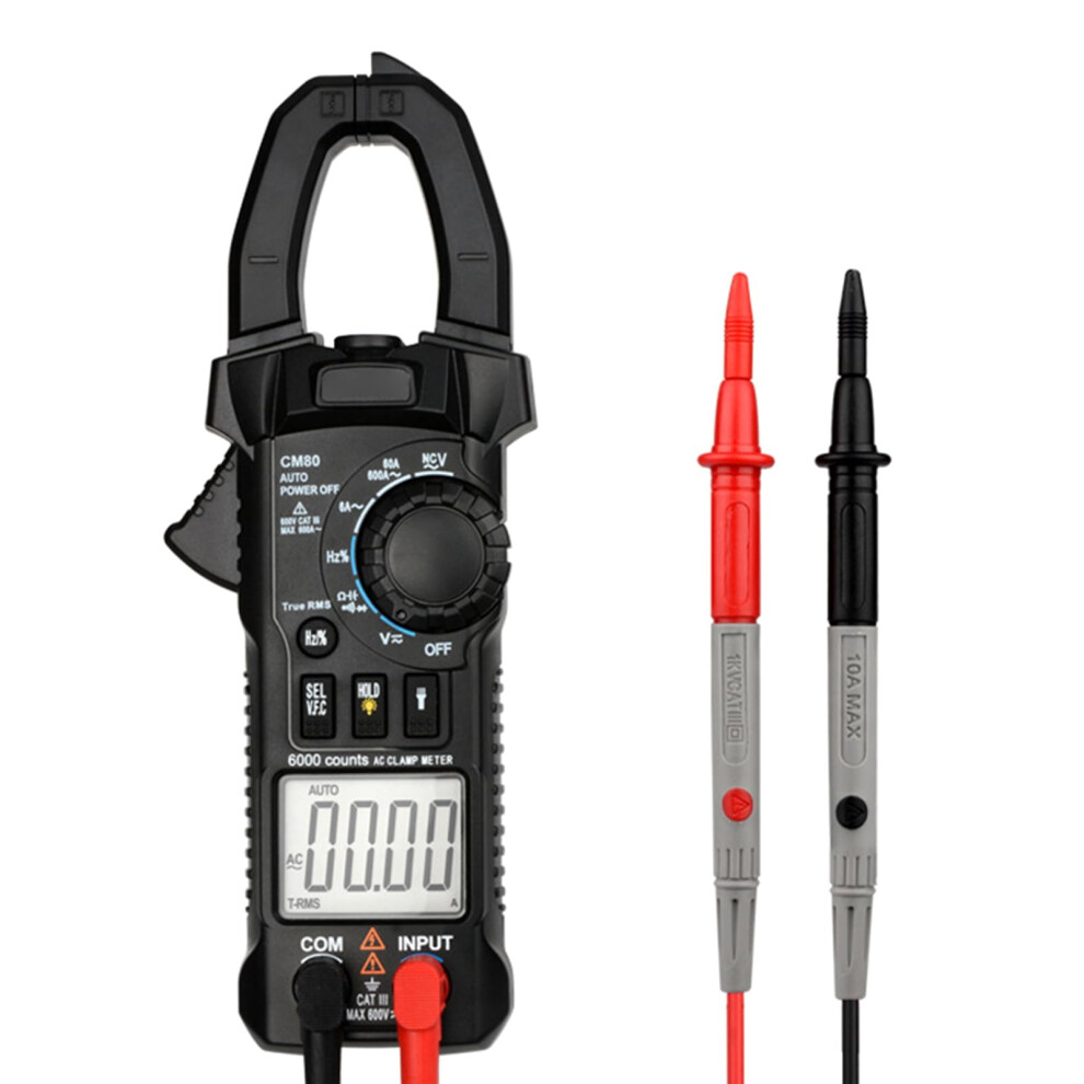 Clamp Meter Digital Multimeter With Ncv Current, Clamp Tester, Resistance, Diode Testing 9339159738122