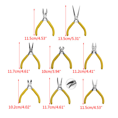 Multipurpose Hand Tools Jewelry Pliers Equipment-Diagonal mouth 2