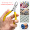 Multipurpose Hand Tools Jewelry Pliers Equipment-Diagonal mouth 5