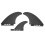 3-teiliges Surf-Finnen-Set, flexibel, stabil, 9