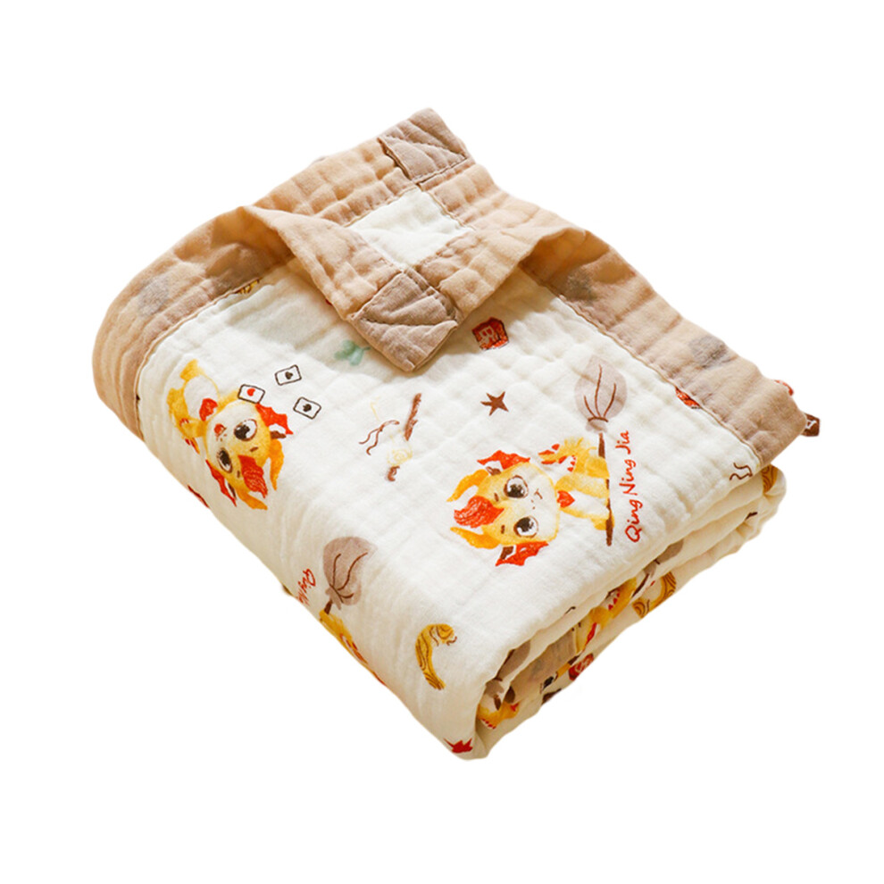Swaddle Wrap Blankets Muslin Baby Blanket, Toddler & Infant Bedding Lightweight Newborn Nursery & Crib Blanket, Soft Cotton Receiving Blankets for All