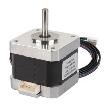 (Black) 3D-Drucker Nema 42 Schrittmotor+XH2.54 Kabel 17HS4401 38mm 5mm für 3D-Drucker DIY Gravurmaschine