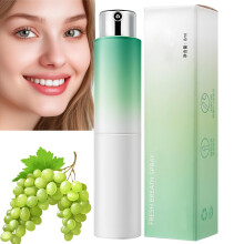 Breath Freshener Spray for Adults with Instant Fresh Breath and Dry Mouth Relief Green Grape