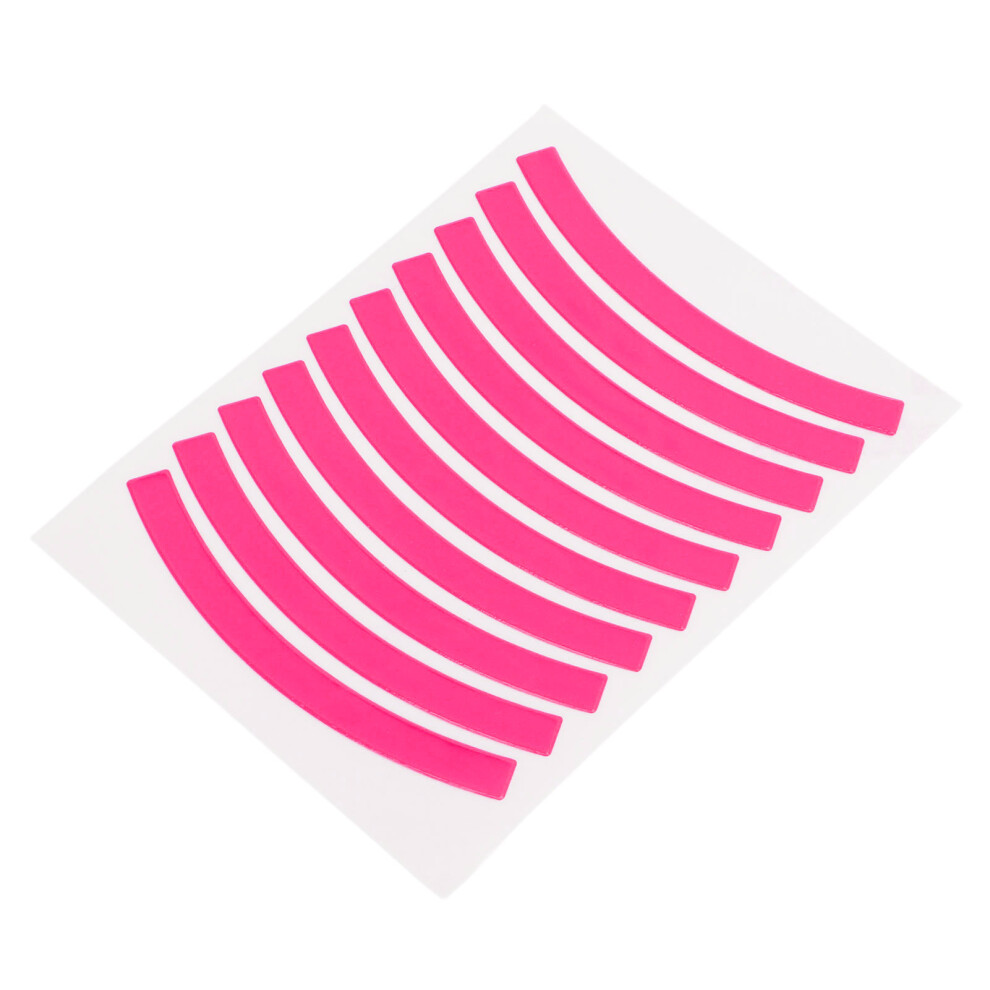 Universal Reflective Wheel Decal Sticker Night Driving Assistant Safety Warning Stripe For Bicycles Motorcycles Cars Strong Reflection Durable Adhesiv 9088816110299