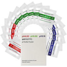 18er-Pack PH-Meter-Pufferlösungspulver, PH 6.86/4.00/9.18, PH-Pufferpulver für präzise & einfache PH-Messung