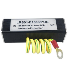 100/1000M POE IP-Kamera Netzwerk POE-Switch RJ45 & POE Überspannungsschutz Vorrichtung Arrester SPD