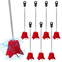 (14 Pcs) 14 Stk 12-Zoll-Farbbürste für Bohrer, wiederverwendbarer Bohrermischeransatz, Harzmischer, Helixbohrerfarbe