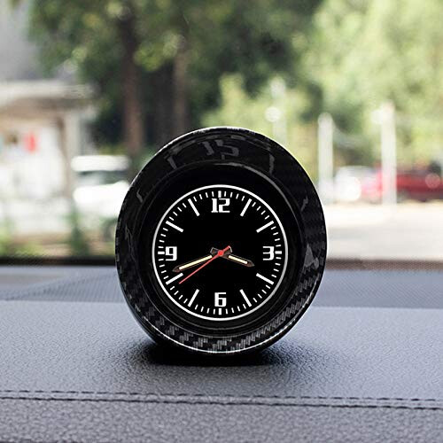 Electronic Car SUV Interior Dashboard Clock Console Decor Backlight Car Accessories Digital Clock Universal Fit 2
