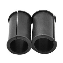 (Black) 2 Stück Mikrofonkautschukröhre -NV1 Lederpolster -XM1 190P Kautschuk 280 Kamera für Mikrofon Kamera H