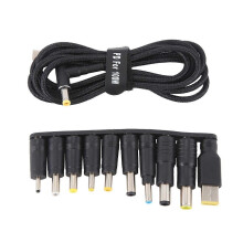 (Black) 100W Type C Laptop-Netzteil Connector Stecker USB Type C zu Universal Charger Jack Ladekabel