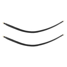 2 Stk LoRa Flachkabel SMA Stecker zu SMA Buchse Fenster- und Türdurchführung Koaxialkabel Verlängerungsadapter