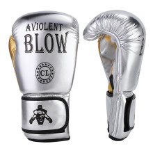 Guantoni da boxe in similpelle di alta qualità, ideali per arti marziali e boxe, assorbimento degli urti, palmo ventilato, prevenzione degli