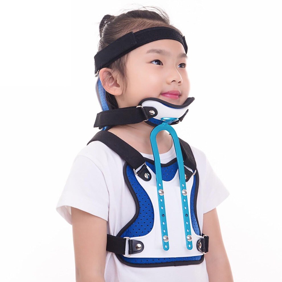 Children's Neck Thoracic Orthotic Support with Chin Rest, Adjustable, for Scoliosis