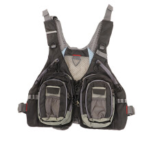 Colete de pesca versátil, colete de pesca premium em poliéster com design leve e conforto aprimorado para experiências de pesca incomparáveis.