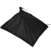 (Black) 50 x 70cm Foto Video Studio Dauerbeleuchtung Softbox E27 Halter Softbox