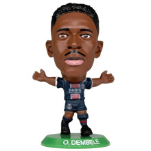 SoccerStarz SOC1661 PSG Ousmane Dembele Mini Football Figurine, Small