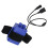 Θήκη αποθήκευσης μπαταρίας εξόδου USB XP7 Αδιάβροχη, πυράντοχη, ABS Power Bank για φώτα 5