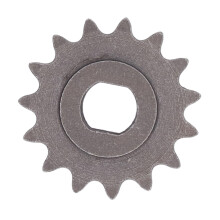Roda dentada metálica para motor de alta velocidade, roda dentada de reposição para corrente de motor 25H15T com superfície resistente à